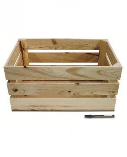 Caja de fruta de madera